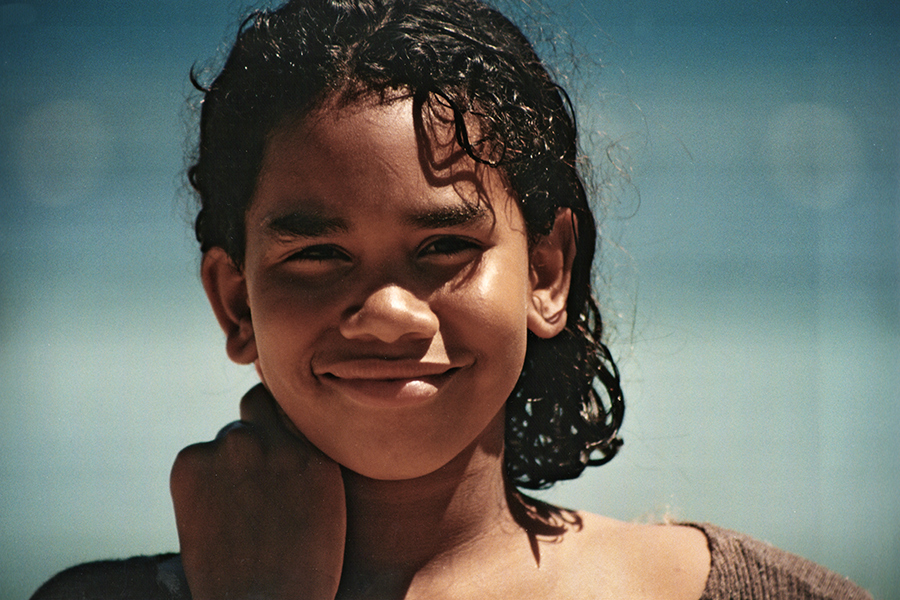 Mädchen aus Puerto Rico