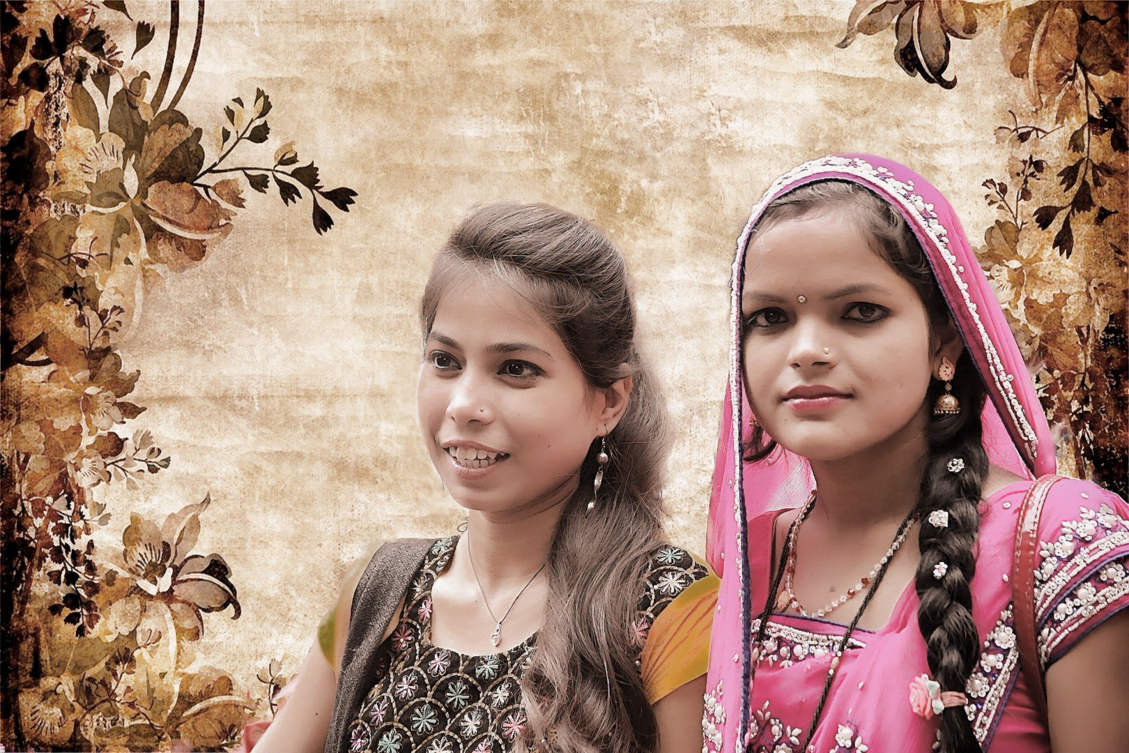 Mädchen aus Rajastan
