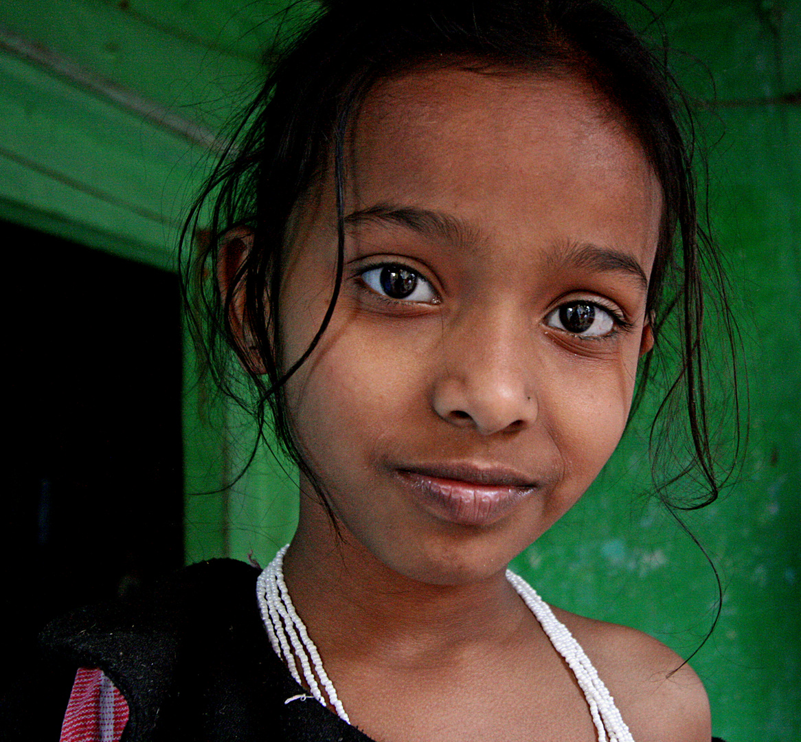 Mädchen aus Varanasi