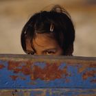 Mädchen im Boot - Myanmar