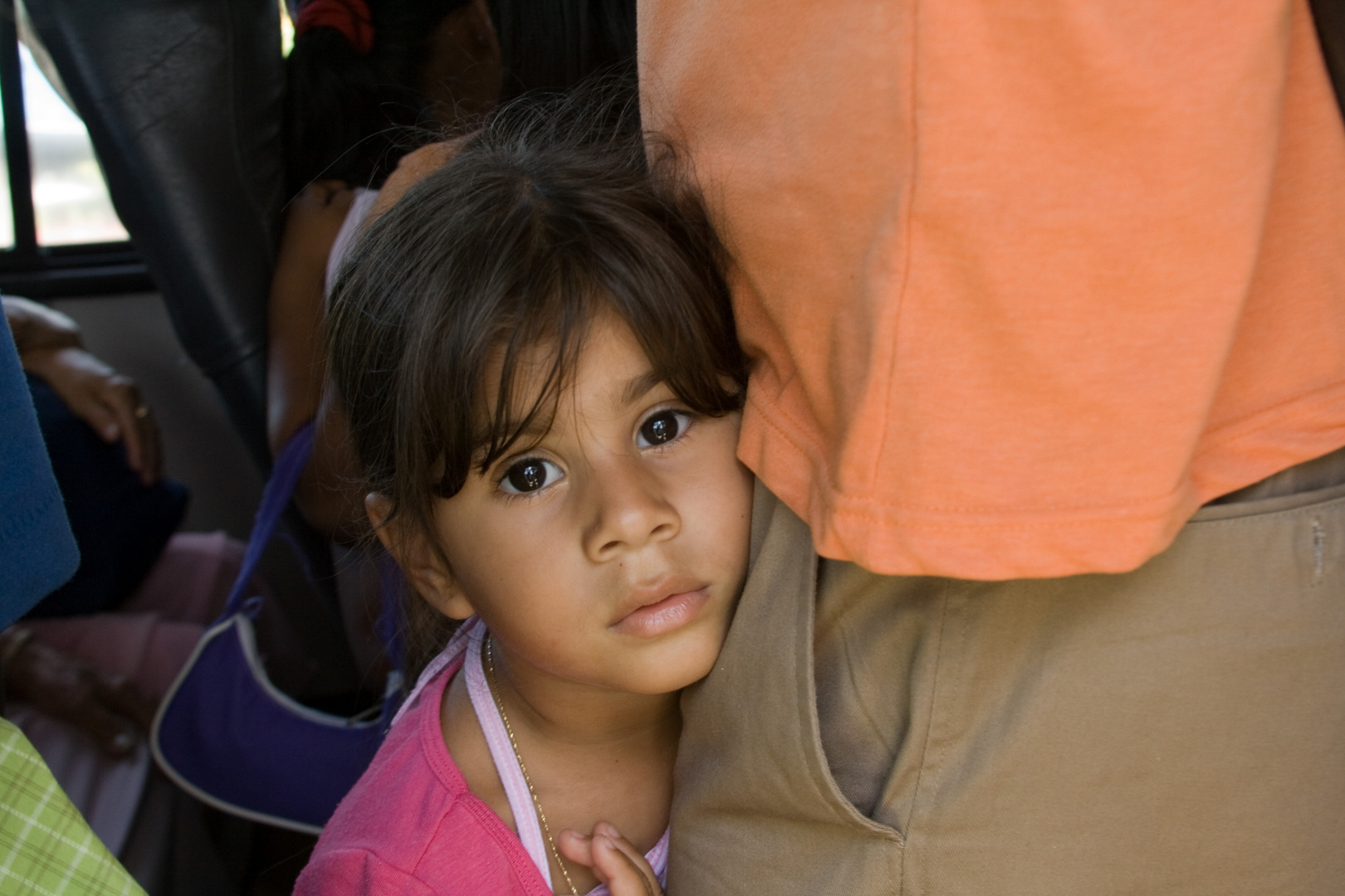 Mädchen im Bus - Costa Rica