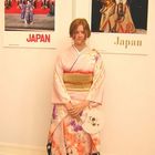 Mädchen im Kimono