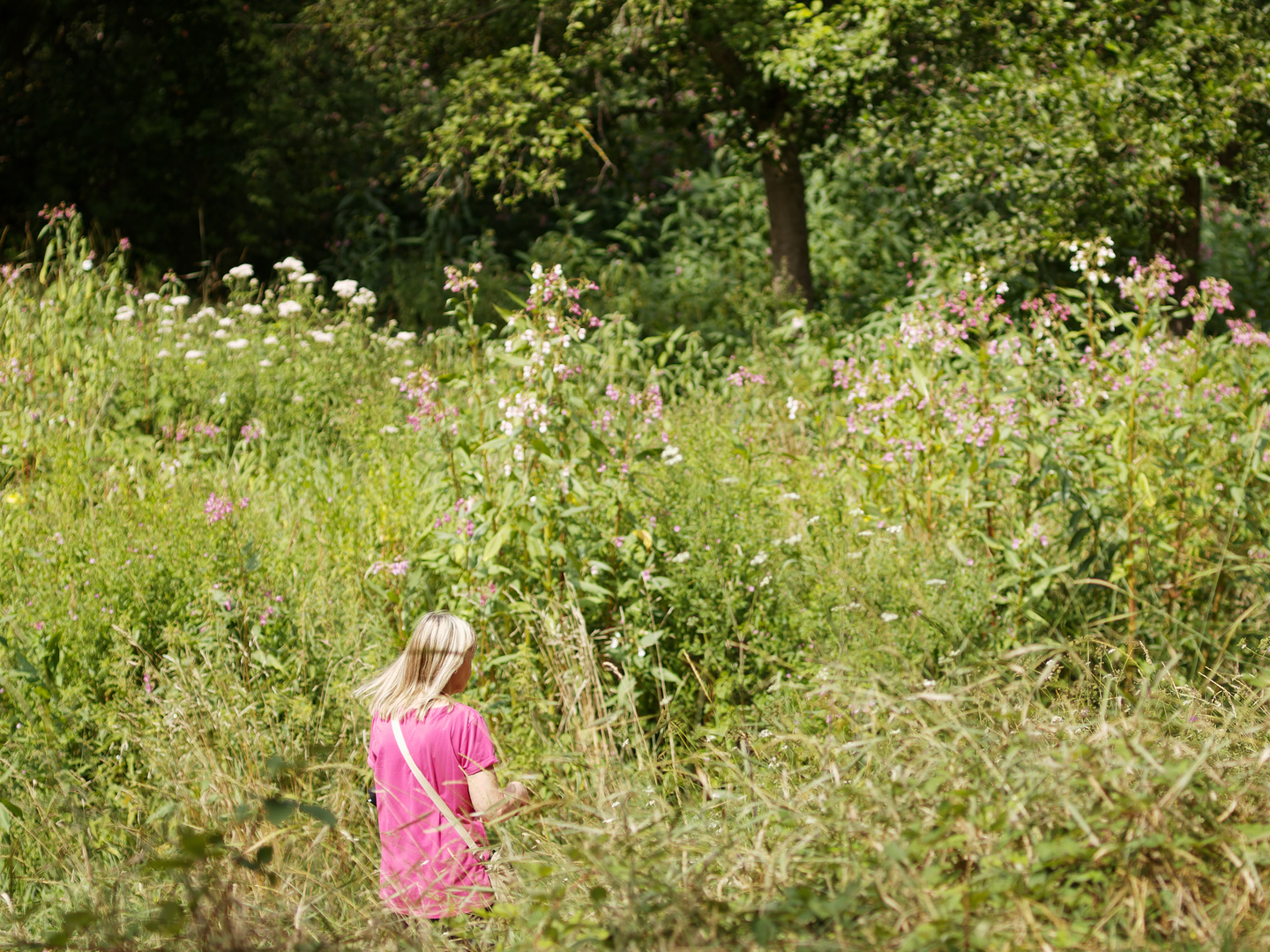 Mädchen im Park