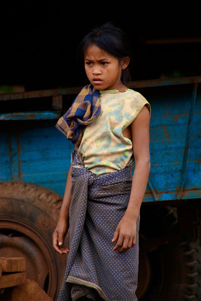 mädchen im süden, laos 2010