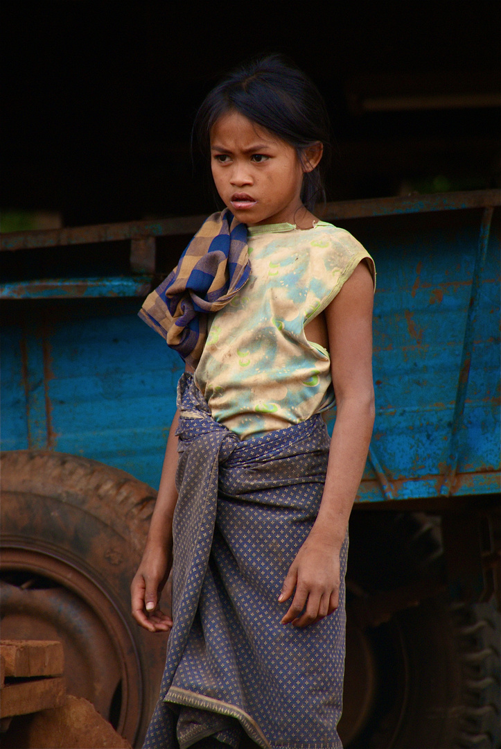 mädchen im süden, laos 2010