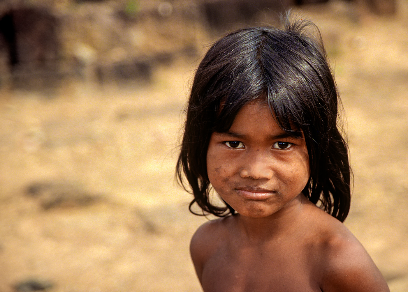 Mädchen in Angkor