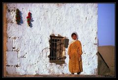 Mädchen in Harran, Türkei