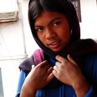 Mädchen in Kathmandu