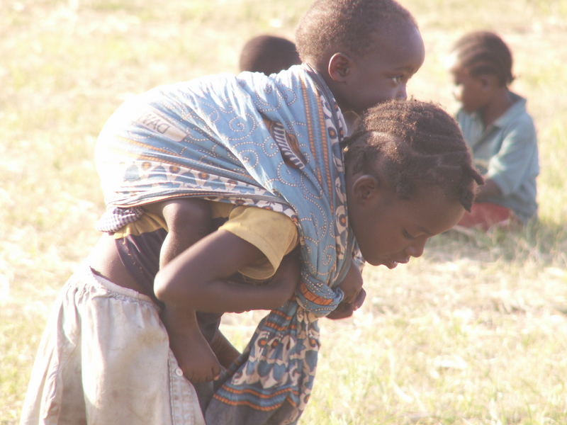 Mädchen in Kenia