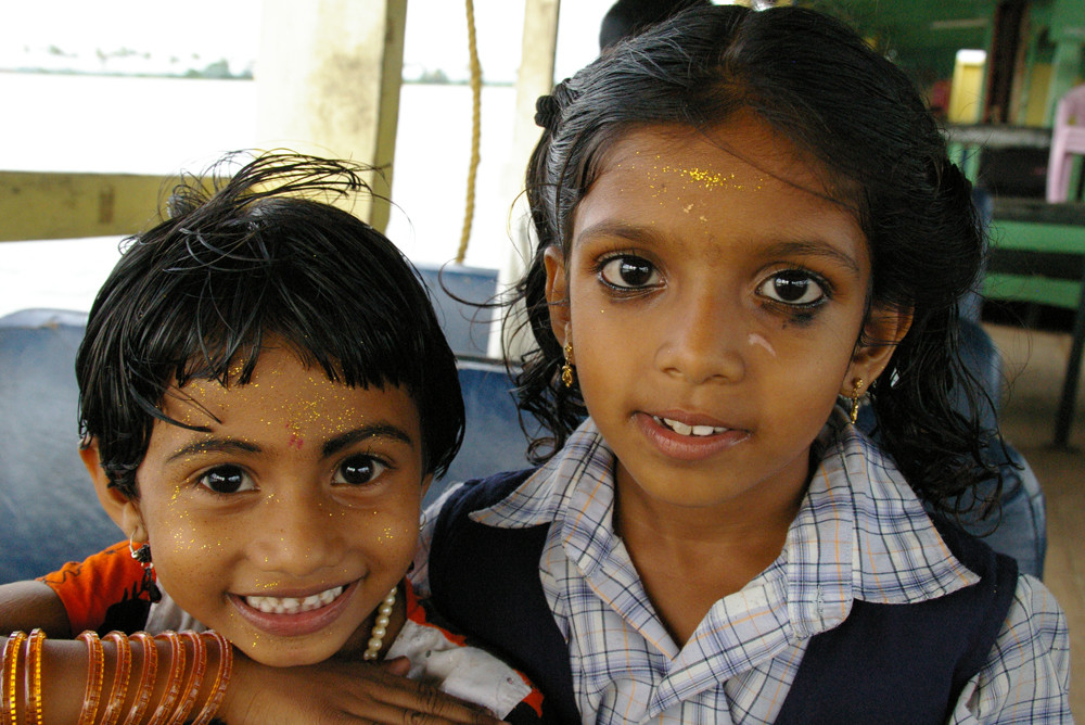 Mädchen in Kerala II