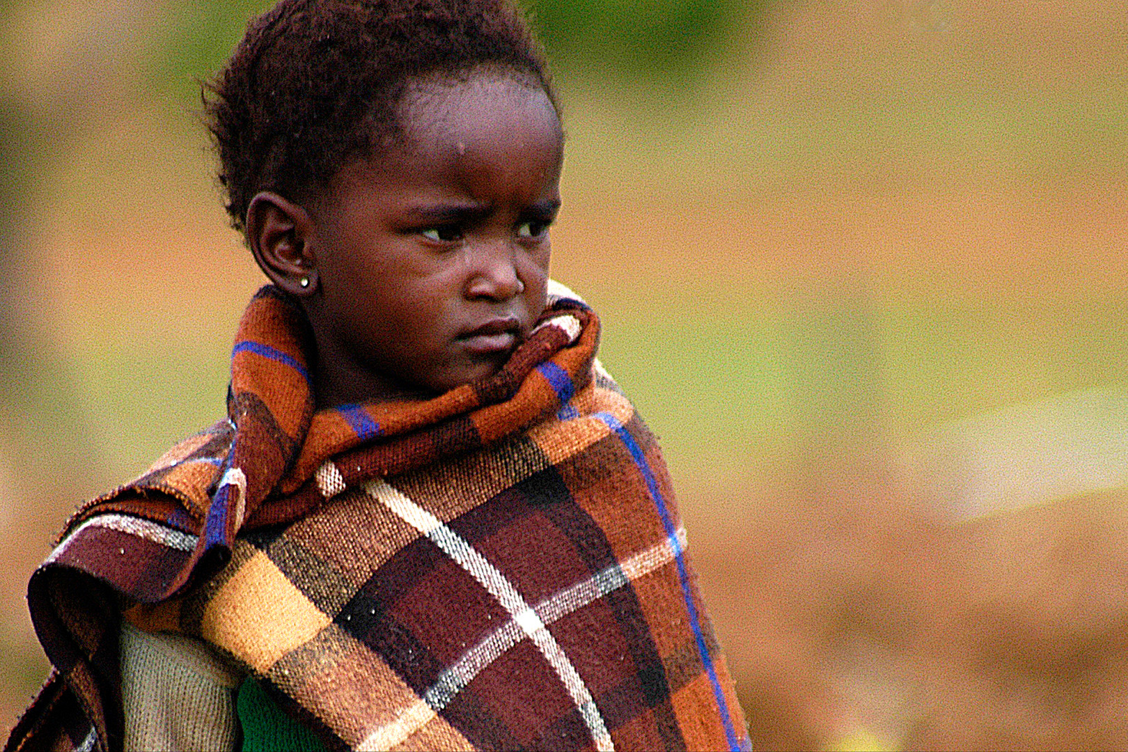 Mädchen in Lesotho