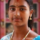 Mädchen in Madurai