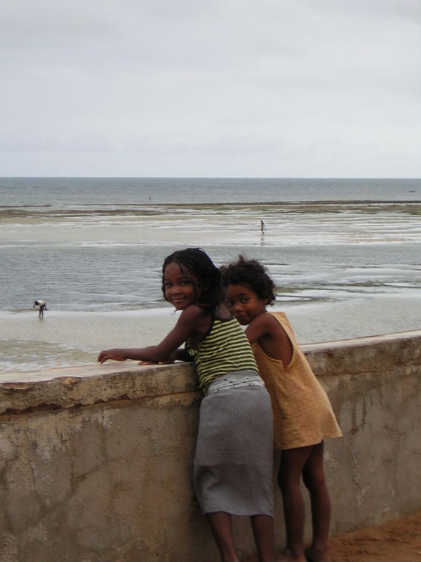 Mädchen in Mozambique