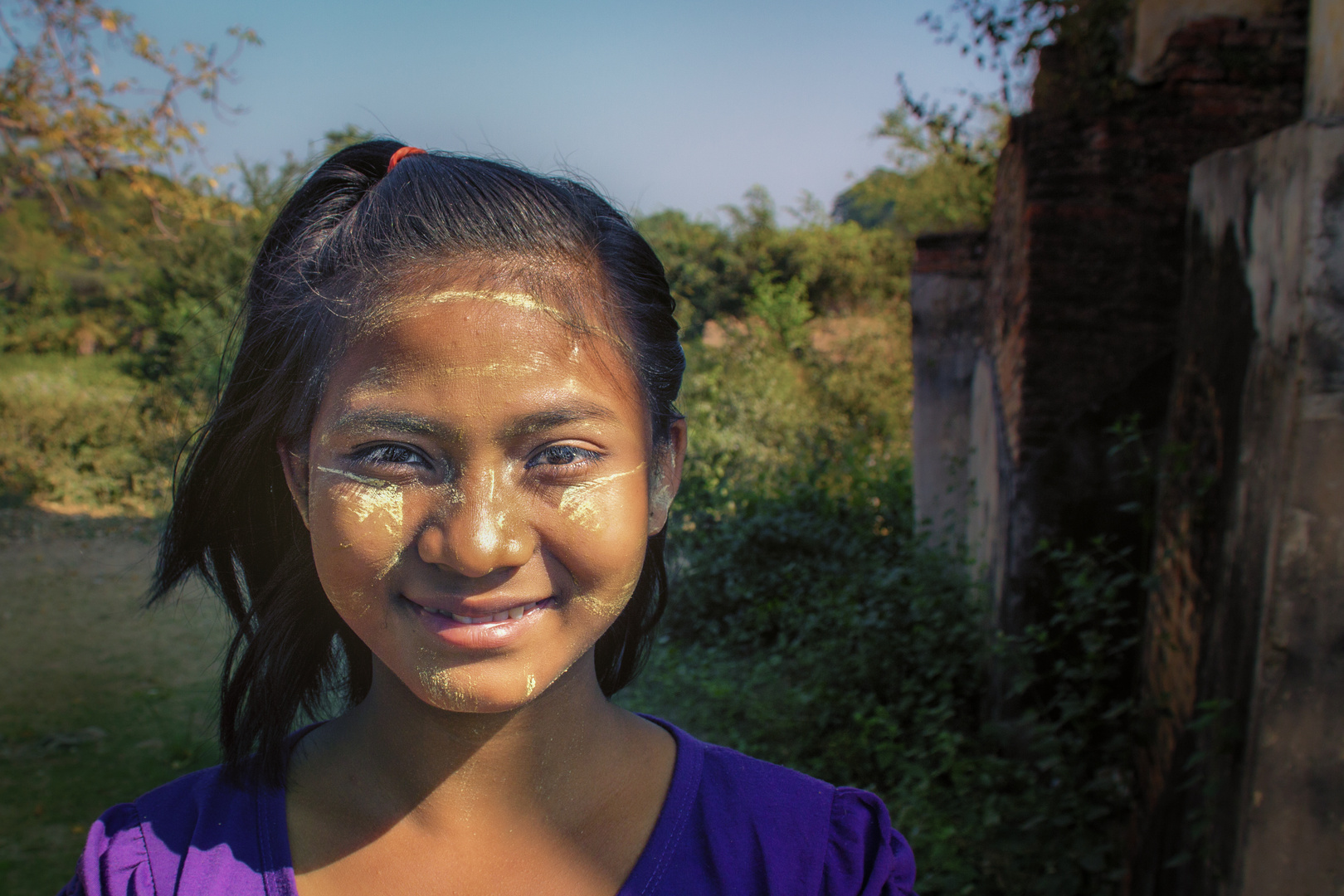 Mädchen in Myanmar