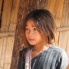 Mädchen in Nord-Laos