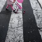 Mädchen in Pink