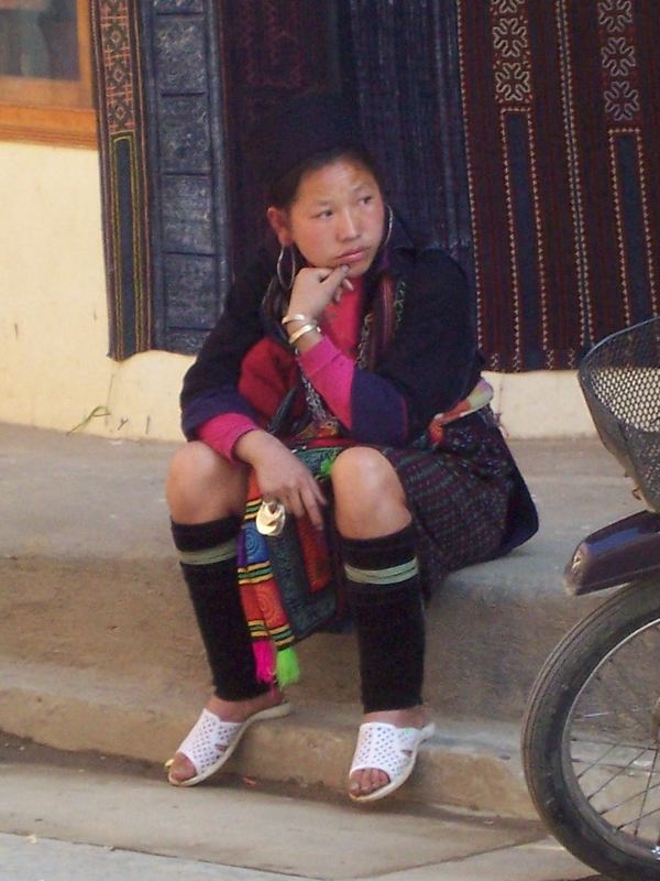 Mädchen in Sapa