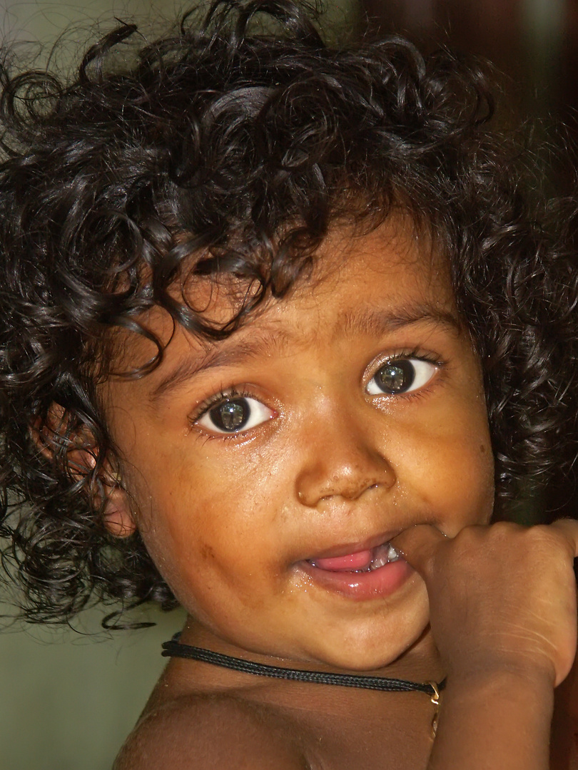 Mädchen in Sri Lanka _ Portrait