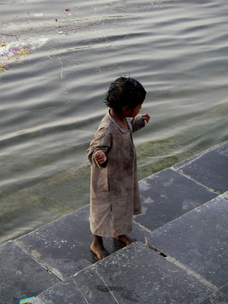 Mädchen in Udaipur