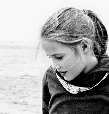 Mädchen und Meer -analog-