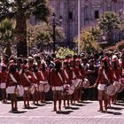Mädchenparade in Arequipa