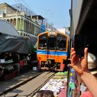 Maeklong Railway Market