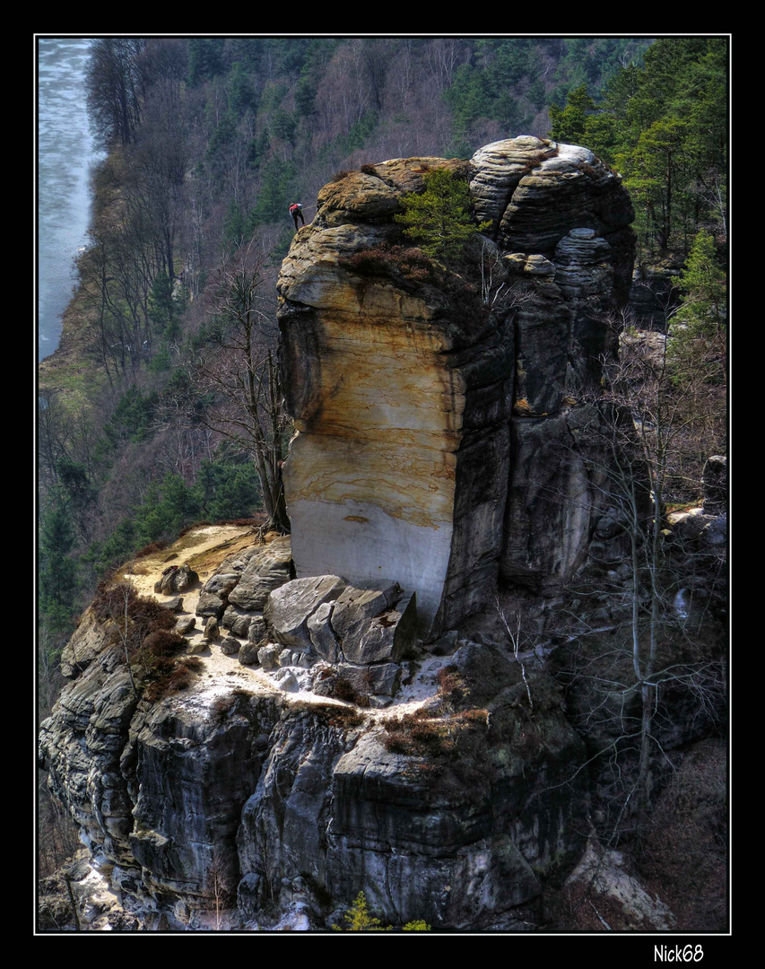 Männer am Berg