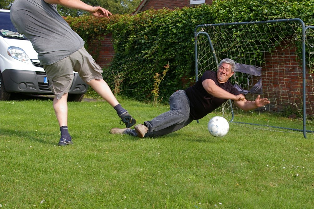 Männer beim Spielen