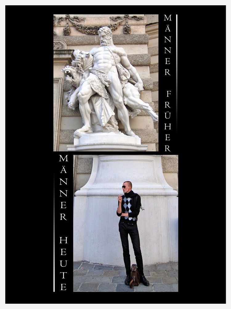 Männer früher Männer heute Foto & Bild streetfotografie mit menschen, menschen Bilder auf