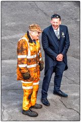 Männer im Frack