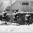 Männer im Schnee