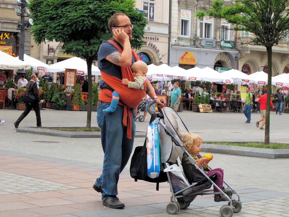 Männer können auch Multitasking