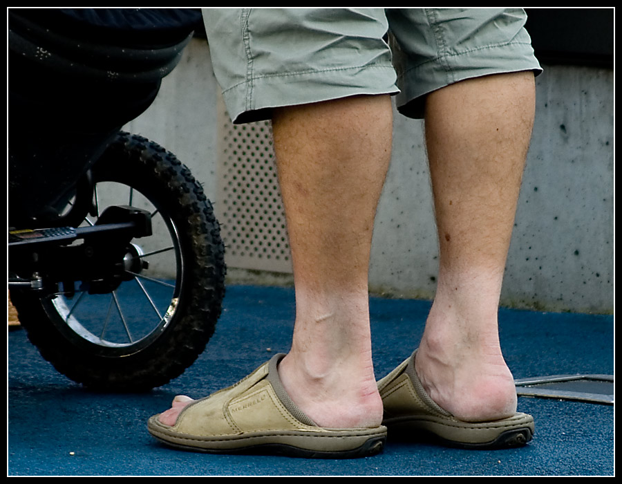 Männer tragen weiße Socken ;-)