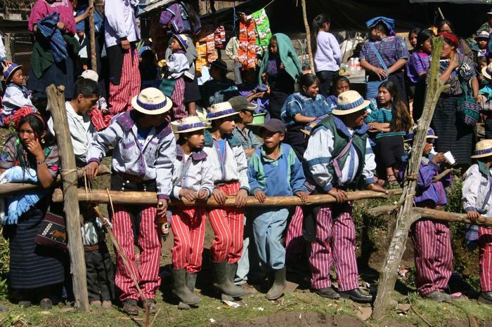 Maenner und Frauen aus Cuchumatanes