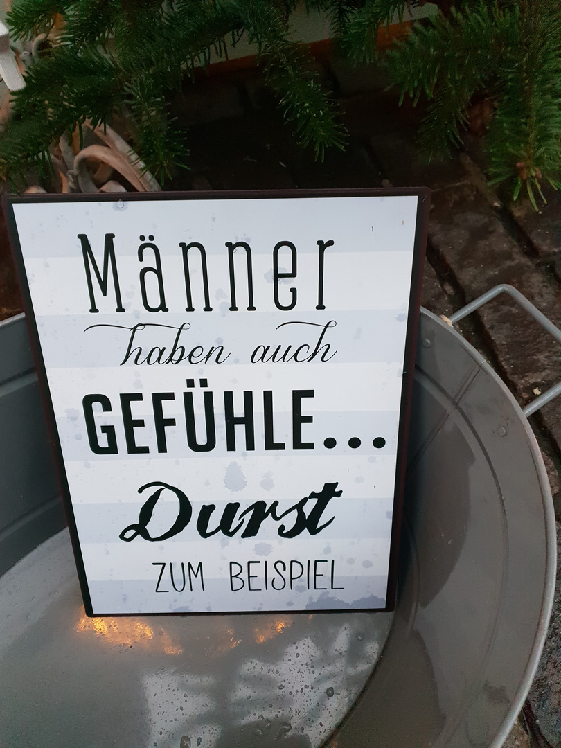 Männergefühle