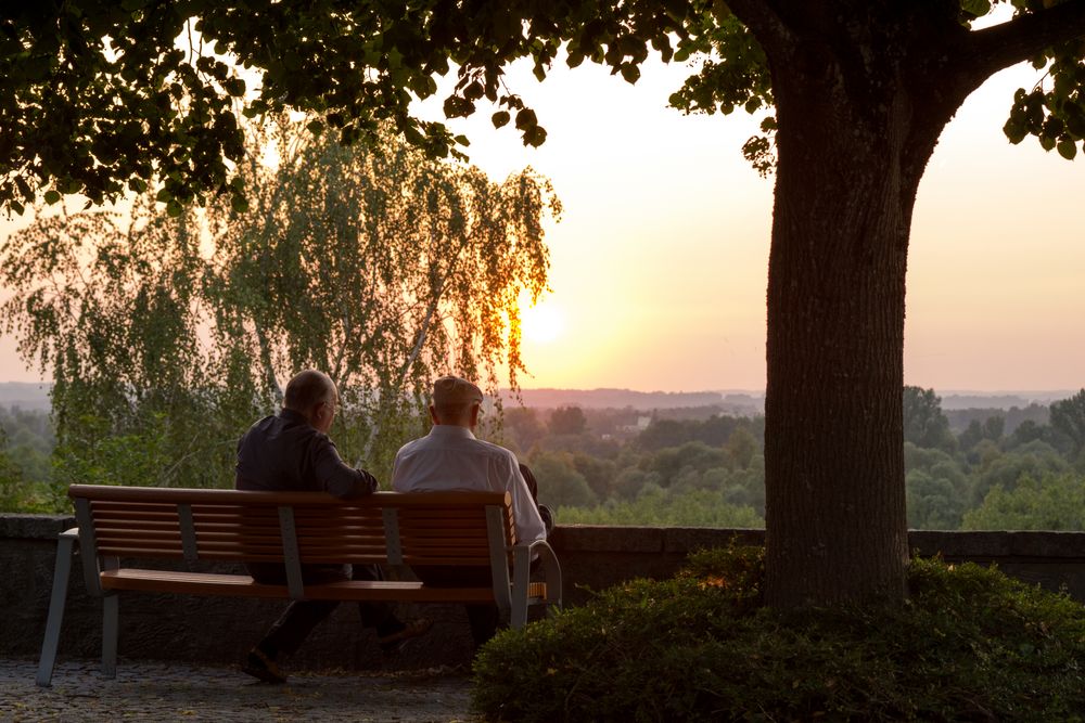 Männergespräche zur goldenen Stunde von KonnySchuller 