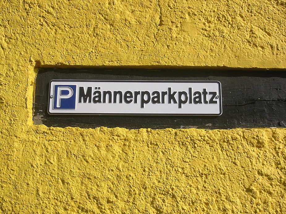 Männerparkplatz