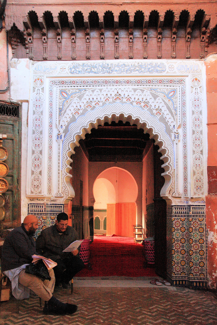Männerplausch in Marrakesch