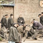 Männerrunde... China Shaanxi Pingyao