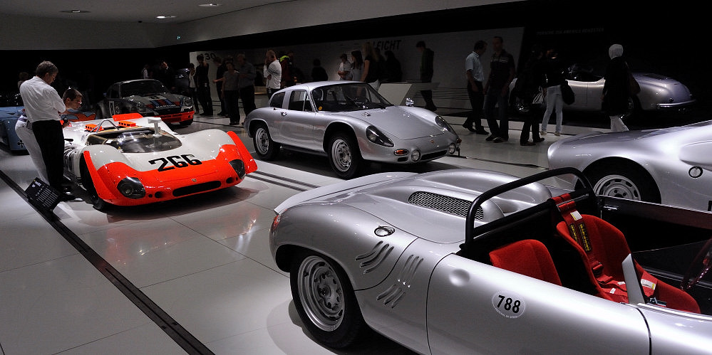 Männerspielzeug (Porschemuseum Stuttgart-Zuffenhausen)