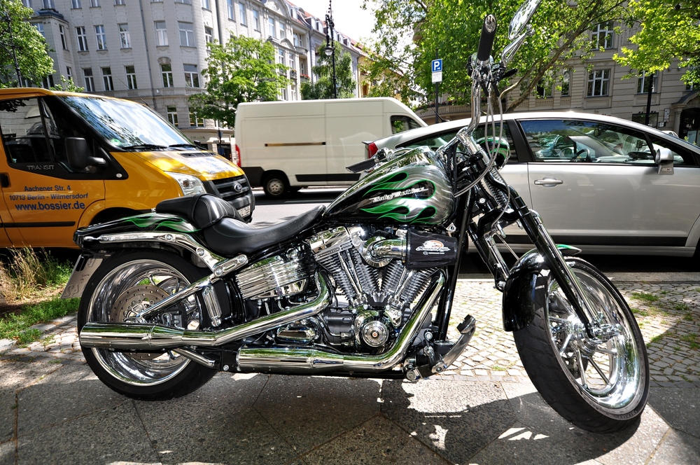 Männerträume in Chrom und Tradition....., Harley-Davidson