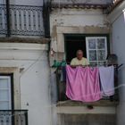 Männerwaschtag in Lissabon