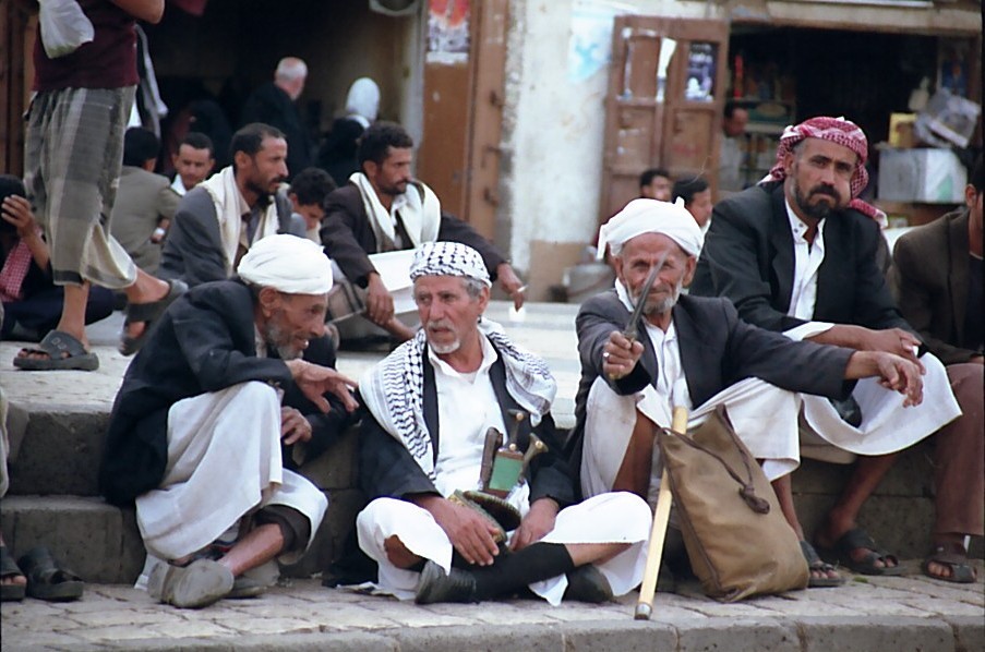 Männerwelt (Sana'a, Jemen)