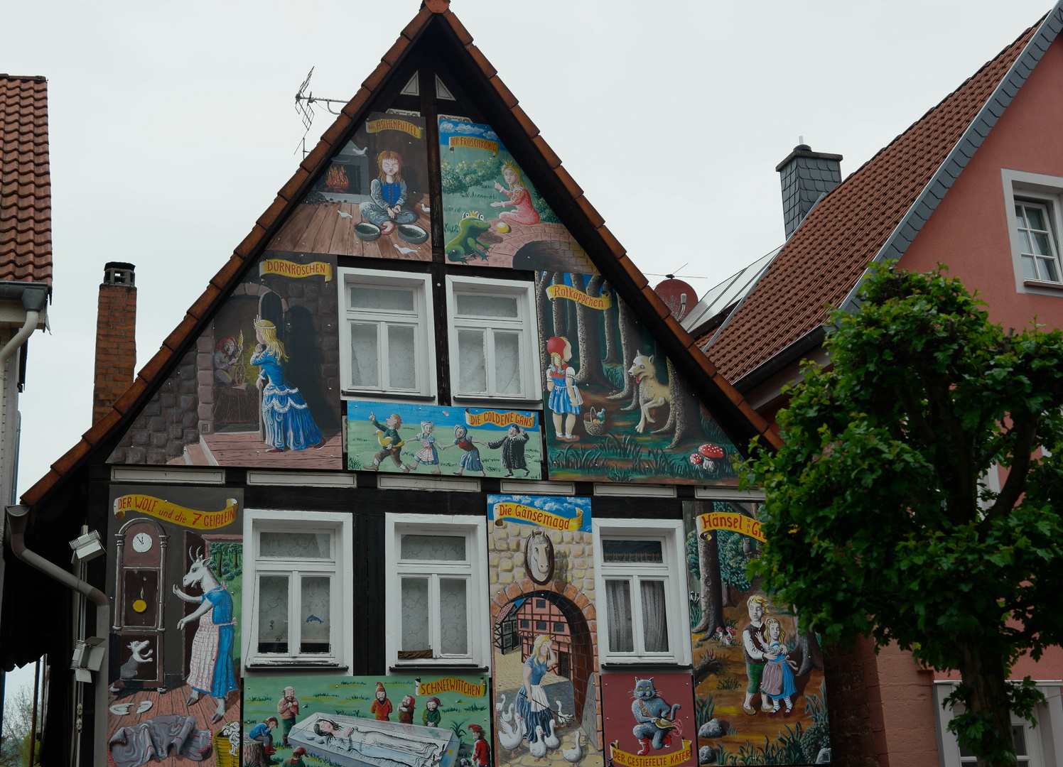 Märchen Fachwerkhaus in Steinau an der Strasse 