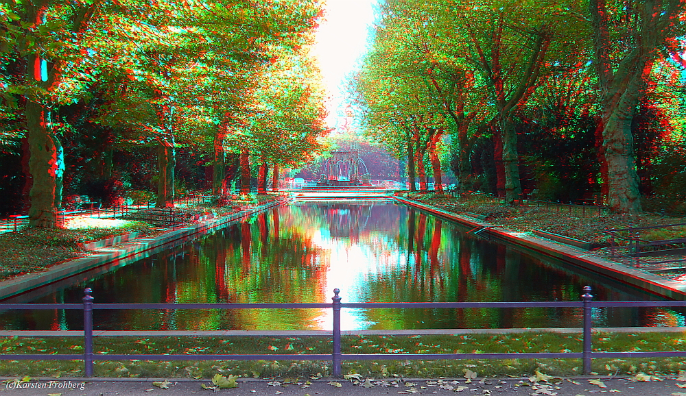 ,,Märchenbrunnen'' #3 in 3D (Rot/Cyan)