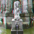 ,,Märchenbrunnen'' #4 in 3D (Rot/Cyan)