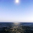 Märchenhafte Nachtstimmung am Meer