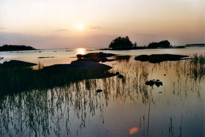 märchenhafte Stimmung am See...