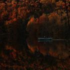 Märchenhafter Herbstabend am See