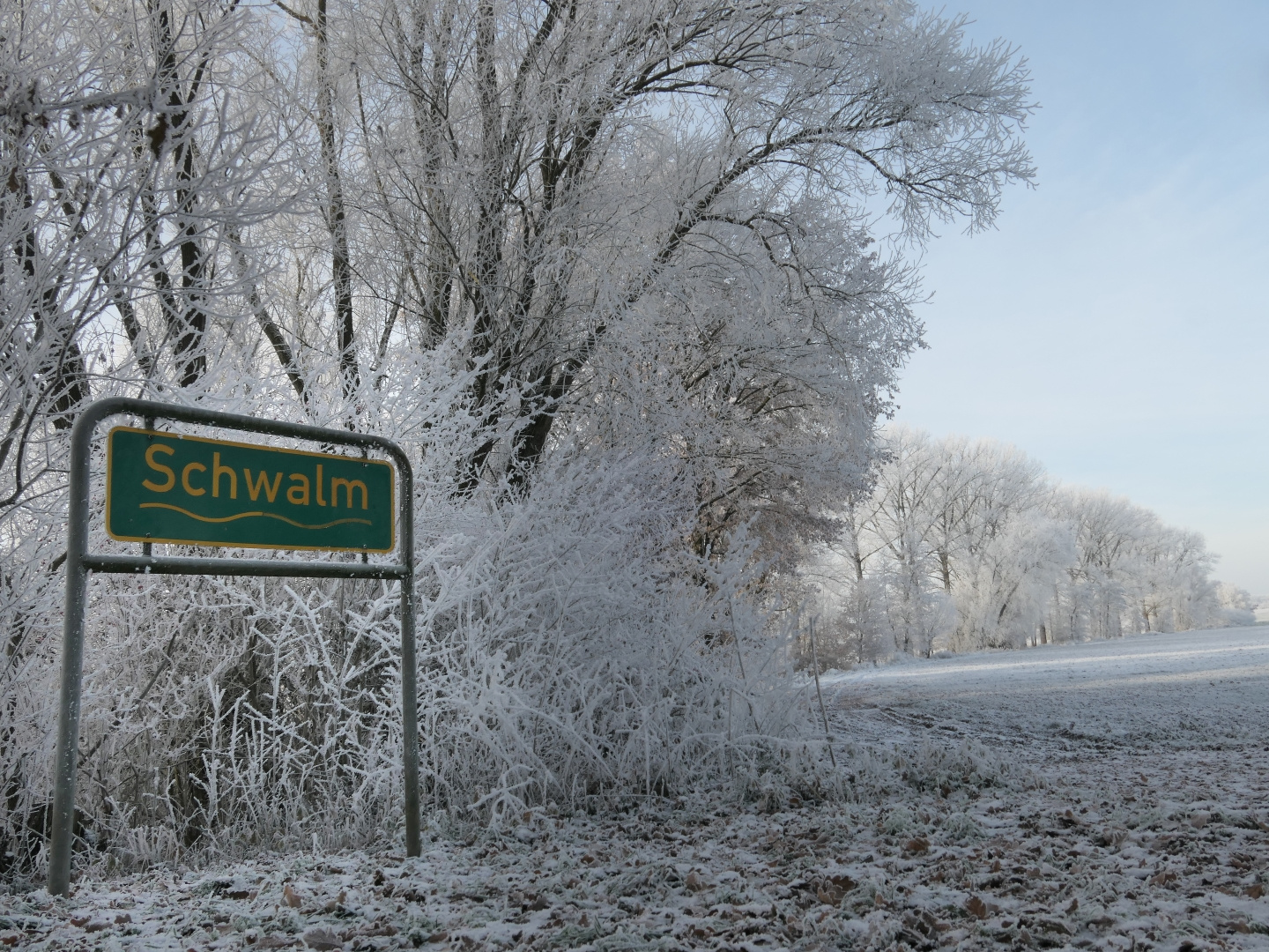 Märchenhafter Wintertag